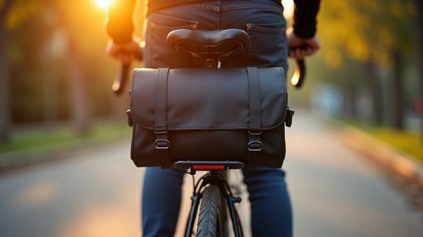 Comment choisir une sacoche pour cadre de vélo efficace